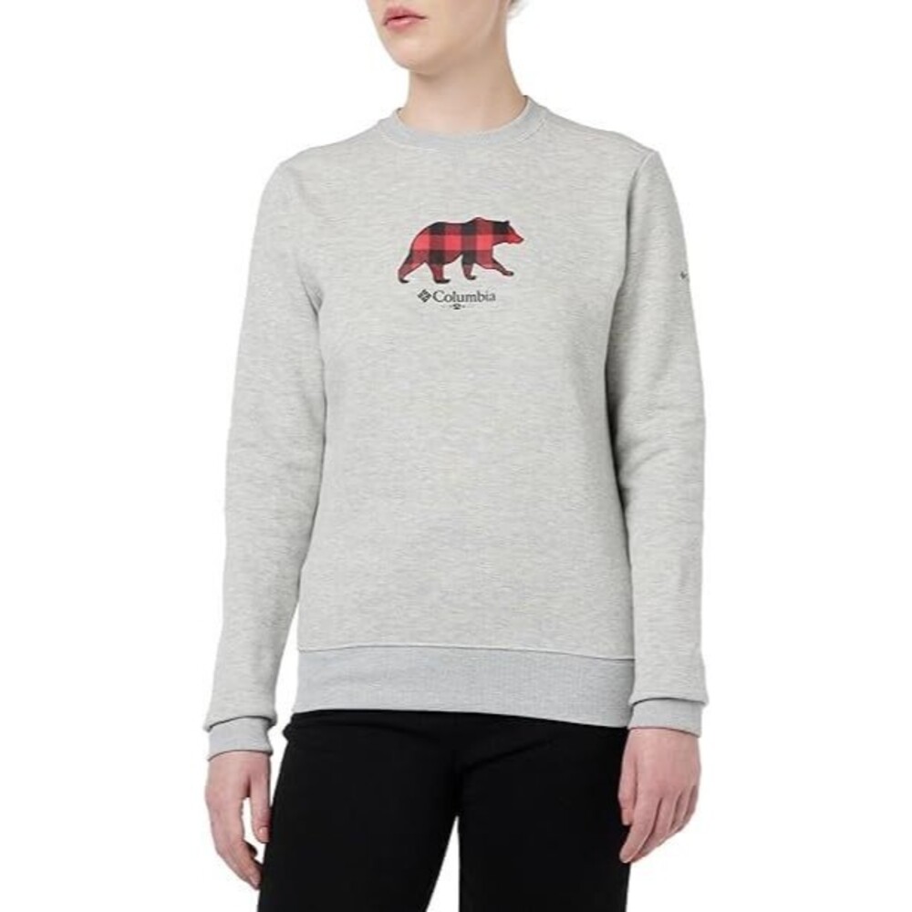 Women's Hart Mountain™ II Graphic Crew Sweatshirt Grey New Size M #558